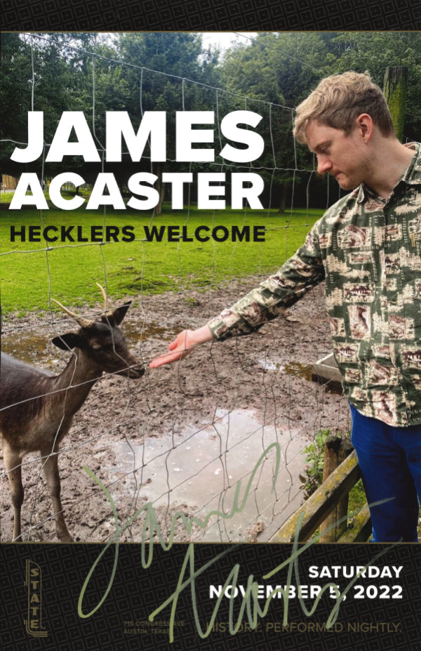 James Acaster - Autographed Poster