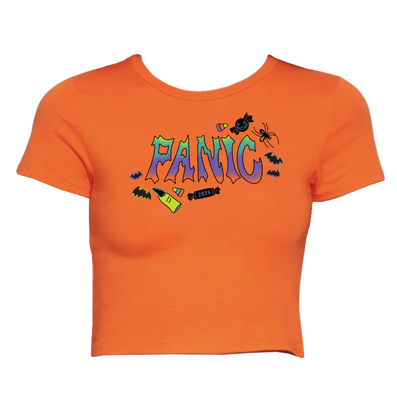 2026 Panic Cropped Tee