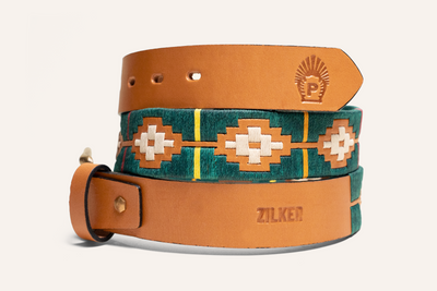 Paramount Theatre Hand Crafted Leather Belt from Zilker Belts