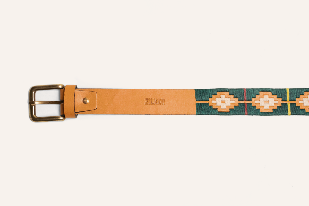 Paramount Theatre Hand Crafted Leather Belt from Zilker Belts