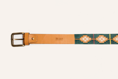 Paramount Theatre Hand Crafted Leather Belt from Zilker Belts