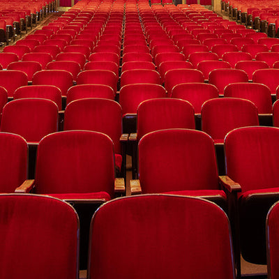 Original Paramount Theatre Chairs — Set of Two