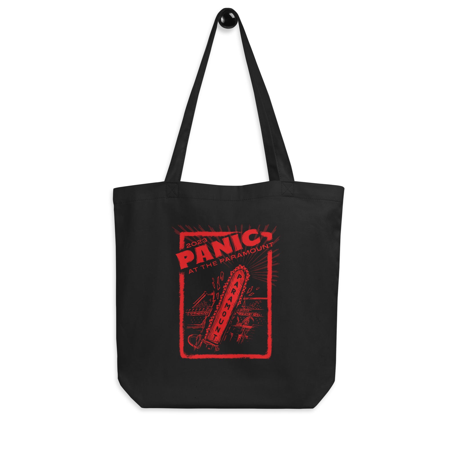 2023 PANIC AT THE PARAMOUNT Tote Bag - BLACK