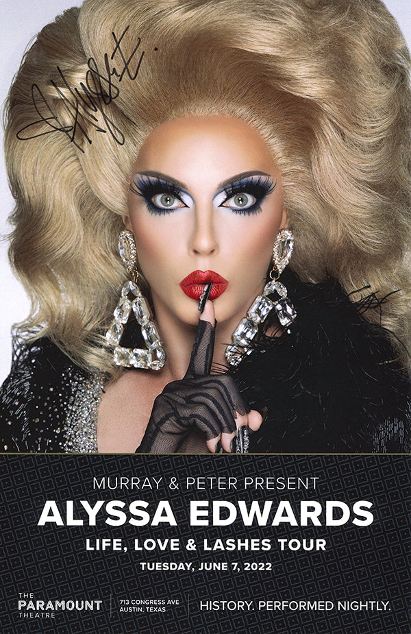 Alyssa Edwards - Autographed Poster