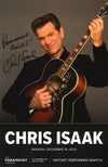 Chris Isaak - Autographed Poster
