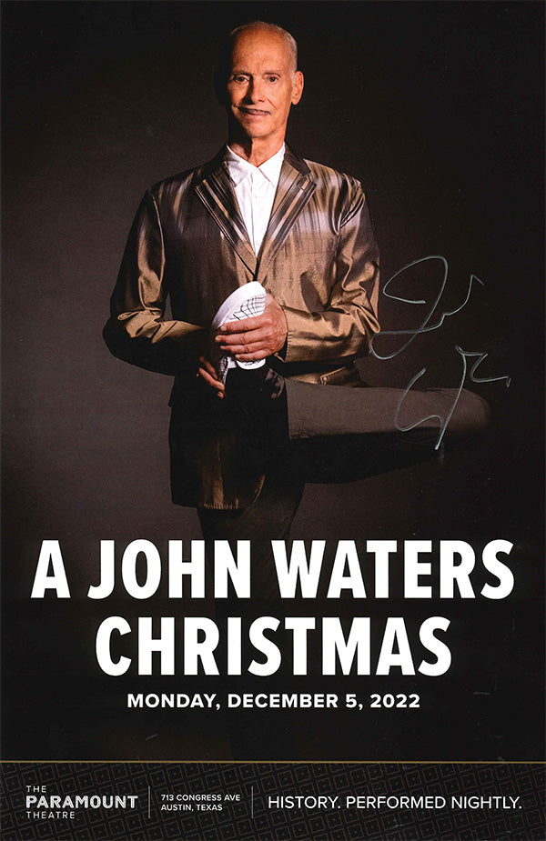John Waters - Autographed Poster