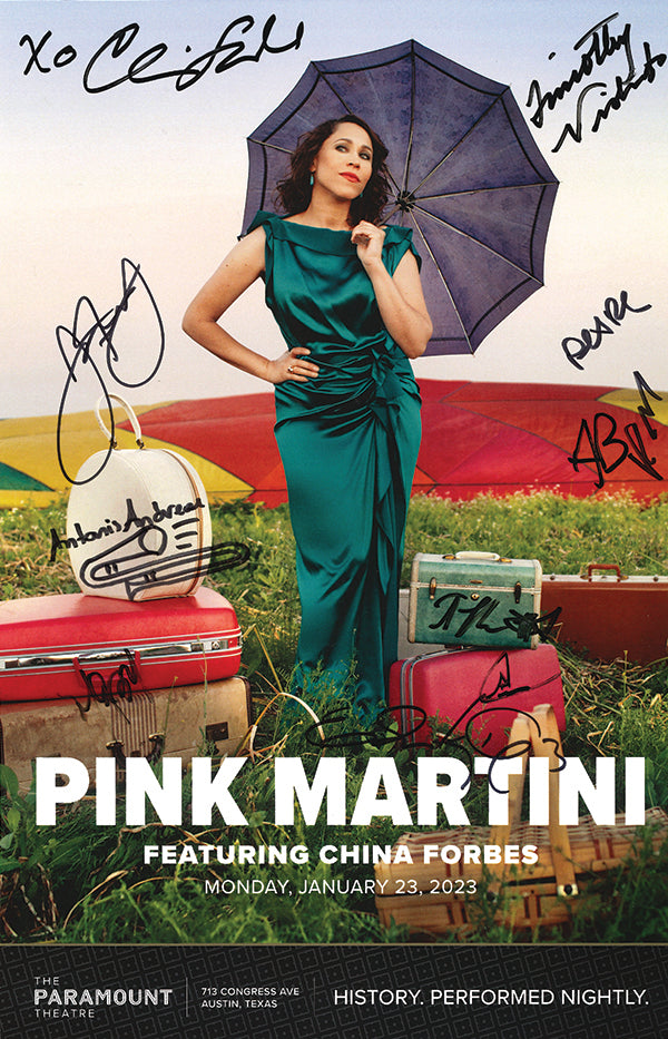Pink Martini - Autographed Poster
