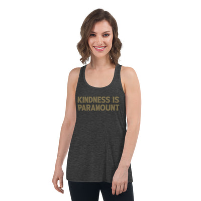 Kindness is Paramount - Women's Flowy Racerback Tank