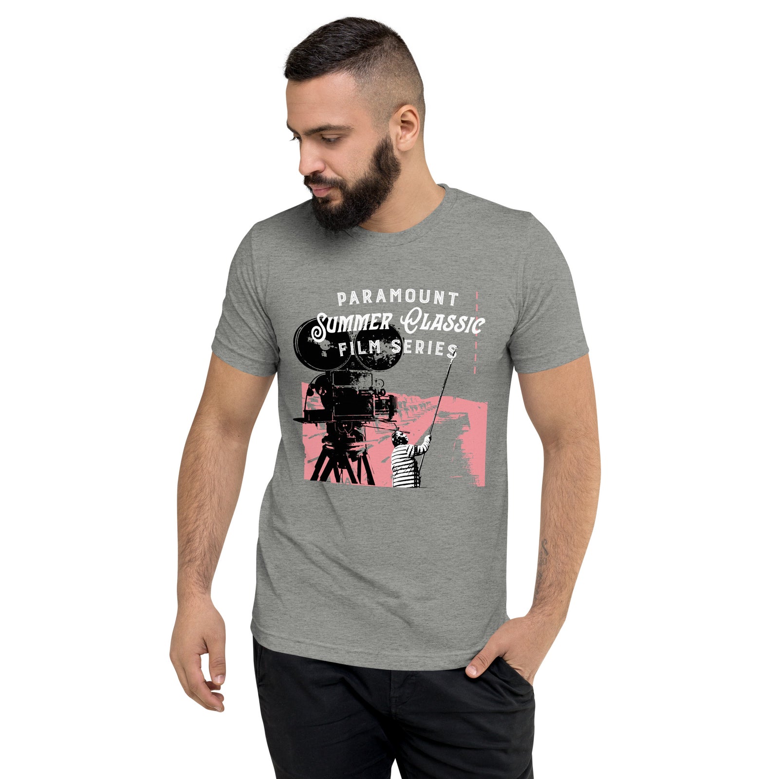 2022 PARAMOUNT SUMMER CLASSIC FILM SERIES TSHIRT - MEDIUM GRAY