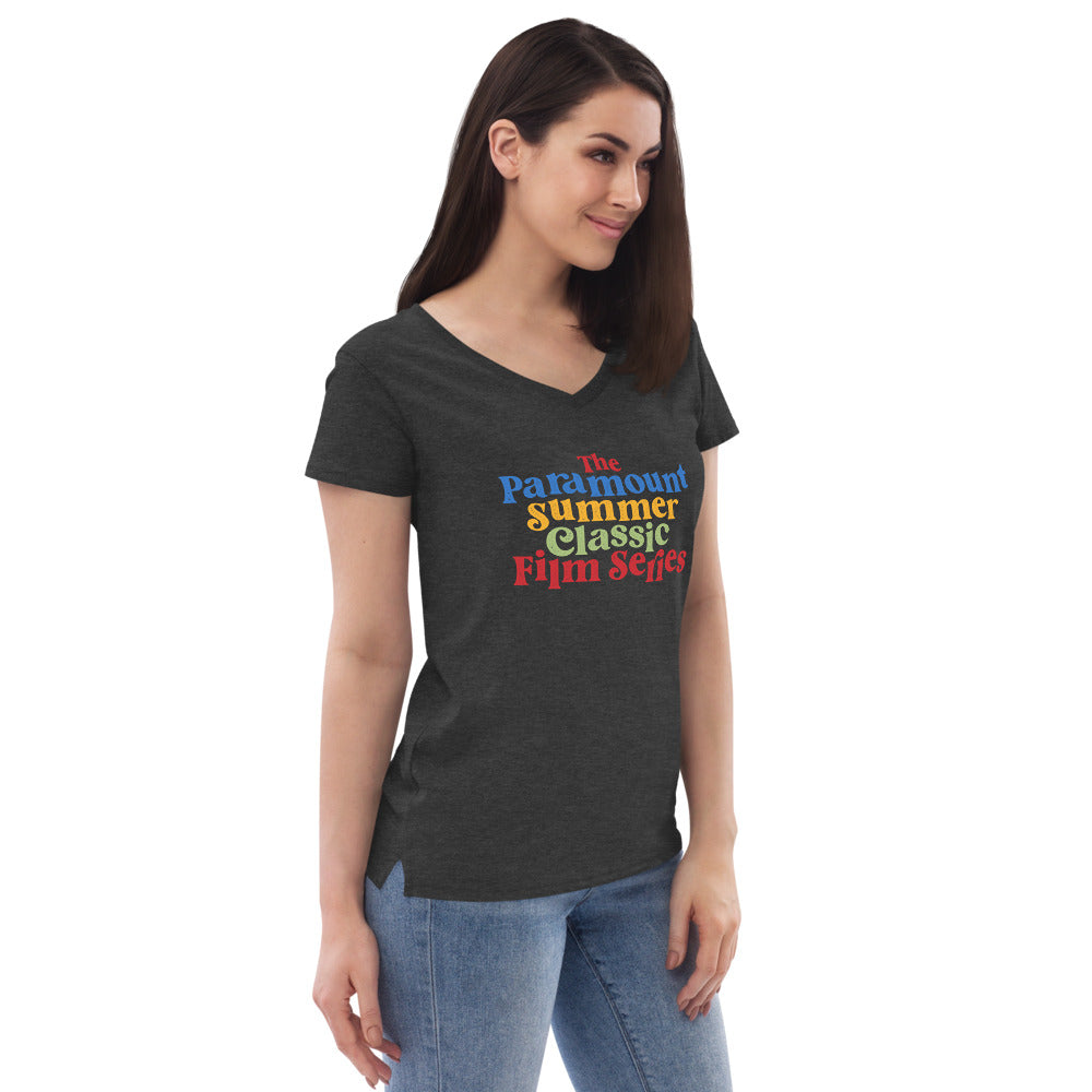 The Paramount Summer Classic Film Series 2021 - Women’s V-Neck T-shirt